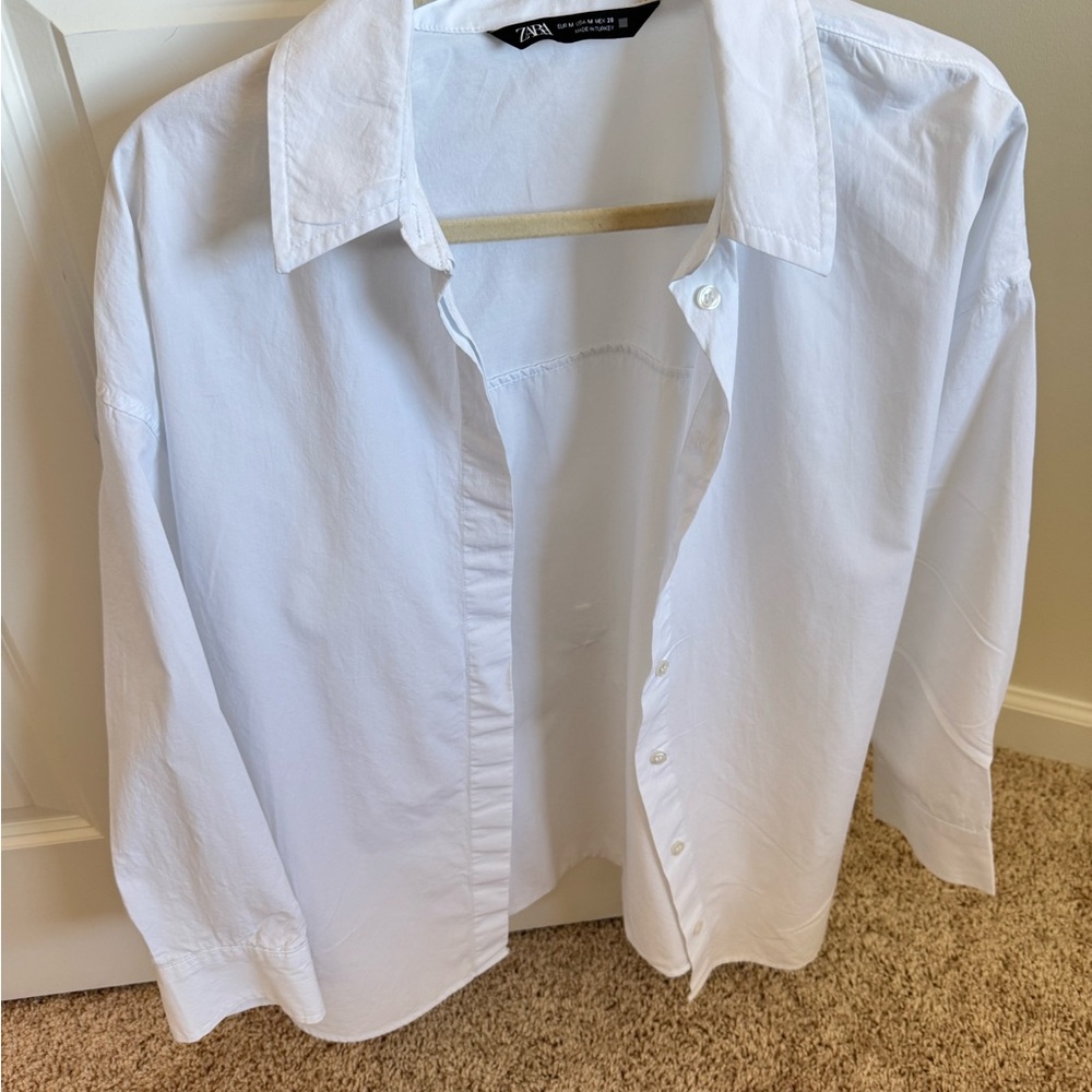Zara women's White Shirt